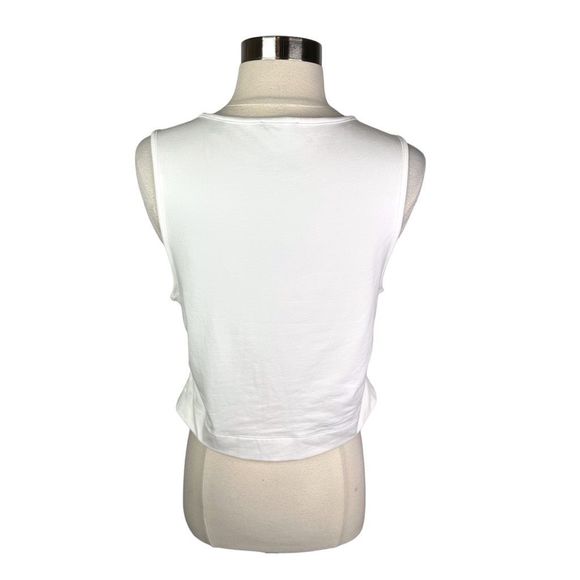 ATM Anthony Thomas Melillo Ruched Pima Cotton-Blend Jersey Tank - Picture 5 of 6